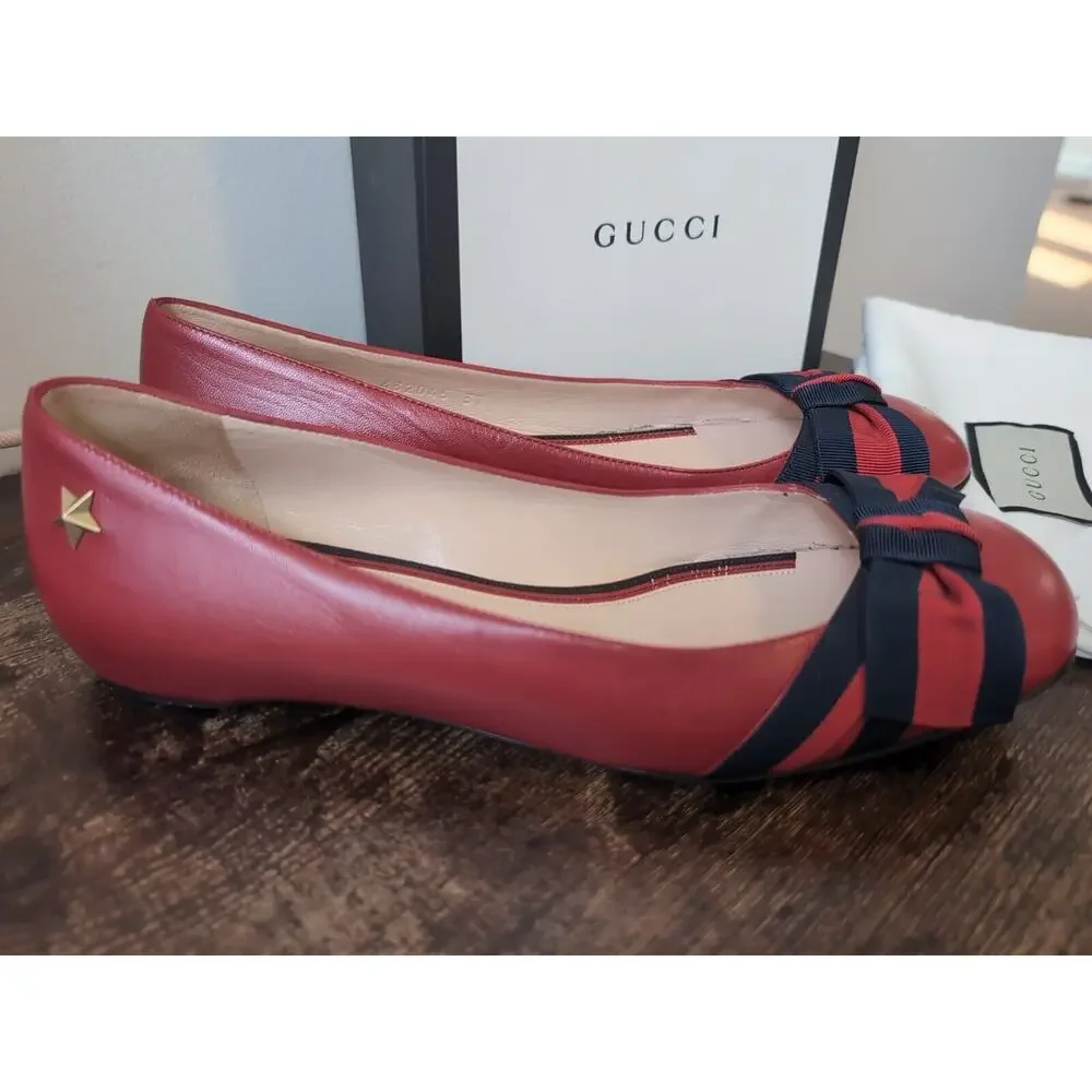 Gucci womens red